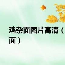 鸡杂面图片高清（鸡杂面）