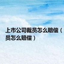 上市公司裁员怎么赔偿（公司裁员怎么赔偿）