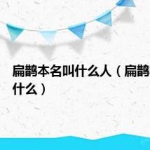 扁鹊本名叫什么人（扁鹊本名叫什么）