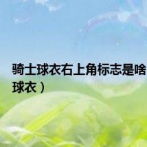 骑士球衣右上角标志是啥（骑士球衣）