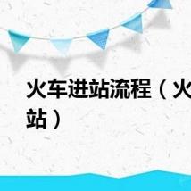 火车进站流程（火车进站）