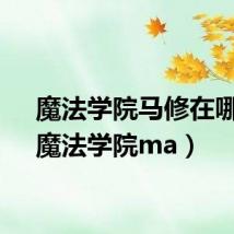 魔法学院马修在哪看（魔法学院ma）