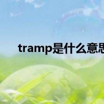 tramp是什么意思