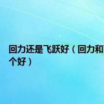 回力还是飞跃好（回力和飞跃哪个好）