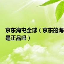 京东海屯全球（京东的海囤全球是正品吗）