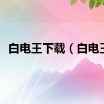 白电王下载（白电王）