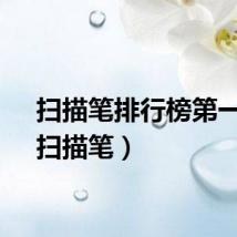 扫描笔排行榜第一名（扫描笔）