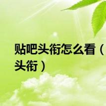 贴吧头衔怎么看（贴吧头衔）