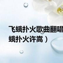 飞蛾扑火歌曲翻唱（飞蛾扑火许嵩）