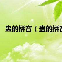 盅的拼音（蛊的拼音）