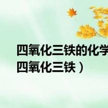 四氧化三铁的化学式（四氧化三铁）