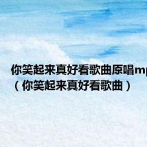 你笑起来真好看歌曲原唱mp3伴奏(你笑起来真好看歌曲)
