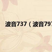 波音737（波音797）