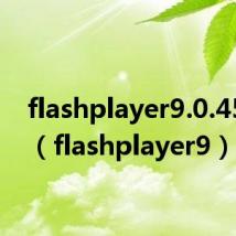 flashplayer9.0.45.exe(flashplayer9)