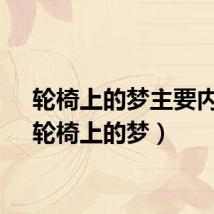 轮椅上的梦主要内容（轮椅上的梦）