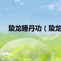 蛰龙睡丹功（蛰龙）