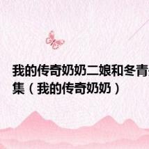 我的传奇奶奶二娘和冬青是哪一集(我的传奇奶奶)