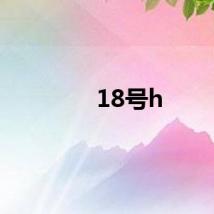 18号h