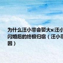 为什么汪小菲会娶大s:汪小菲与大s闪婚后的终极归宿(汪小菲娶大s原因)