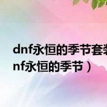 dnf永恒的季节套装（dnf永恒的季节）