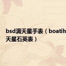 bsd满天星手表(boatihone满天星石英表)