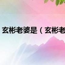 玄彬老婆是（玄彬老婆）