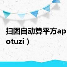 扫图自动算平方app(saotuzi)