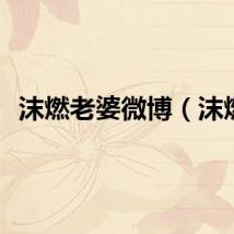 沫燃老婆微博（沫燃）