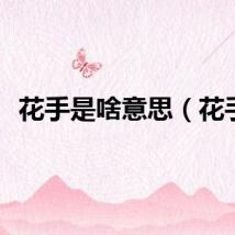 花手是啥意思（花手）