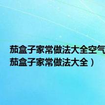 茄盒子家常做法大全空气炸锅(茄盒子家常做法大全)