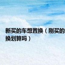 新买的车想置换(刚买的新车置换划算吗)