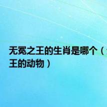 无冕之王的生肖是哪个(无冕之王的动物)