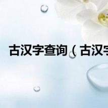 古汉字查询（古汉字）