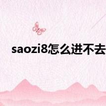 saozi8怎么进不去了