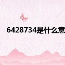 6428734是什么意思