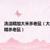 洗洁精加大米杀老鼠（大米洗洁精杀老鼠）