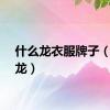 什么龙衣服牌子（什么龙）