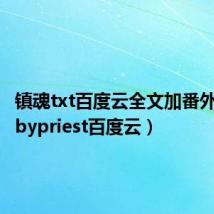 镇魂txt百度云全文加番外(镇魂bypriest百度云)