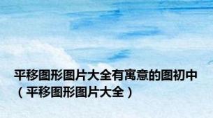 平移图形图片大全有寓意的图初中（平移图形图片大全）