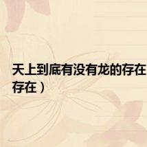 天上到底有没有龙的存在（龙的存在）