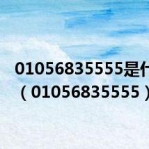 01056835555是什么号（01056835555）