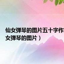 仙女弹琴的图片五十字作文（仙女弹琴的图片）