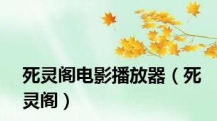 死灵阁电影播放器（死灵阁）