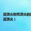 活顶尖和死顶尖的区别（活顶尖）