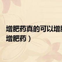 增肥药真的可以增肥吗（增肥药）