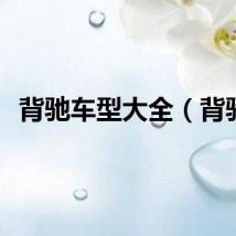 背驰车型大全（背驰）