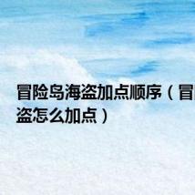 冒险岛海盗加点顺序（冒险岛海盗怎么加点）