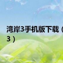 湾岸3手机版下载(湾岸3)