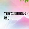 竹篱笆围栏图片（竹篱笆）