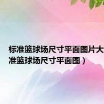 标准篮球场尺寸平面图片大全(标准篮球场尺寸平面图)